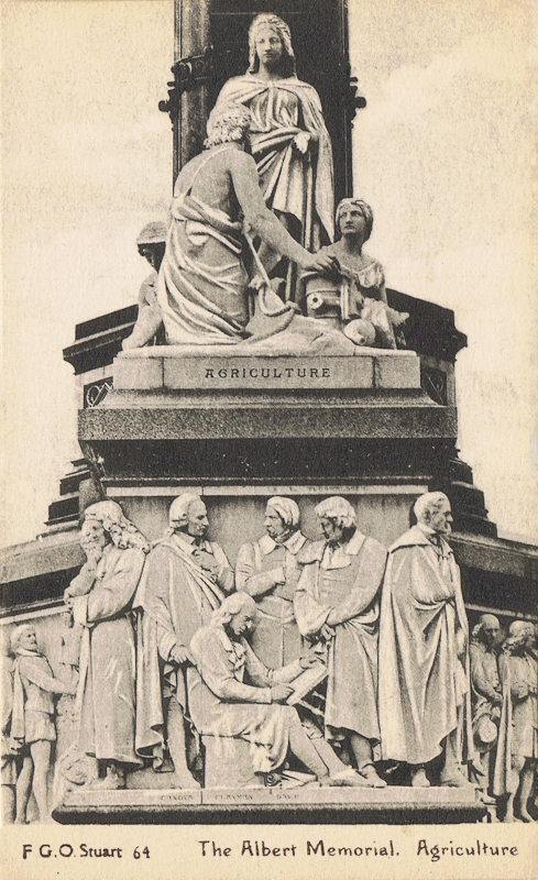 The Albert Memorial, Agriculture
