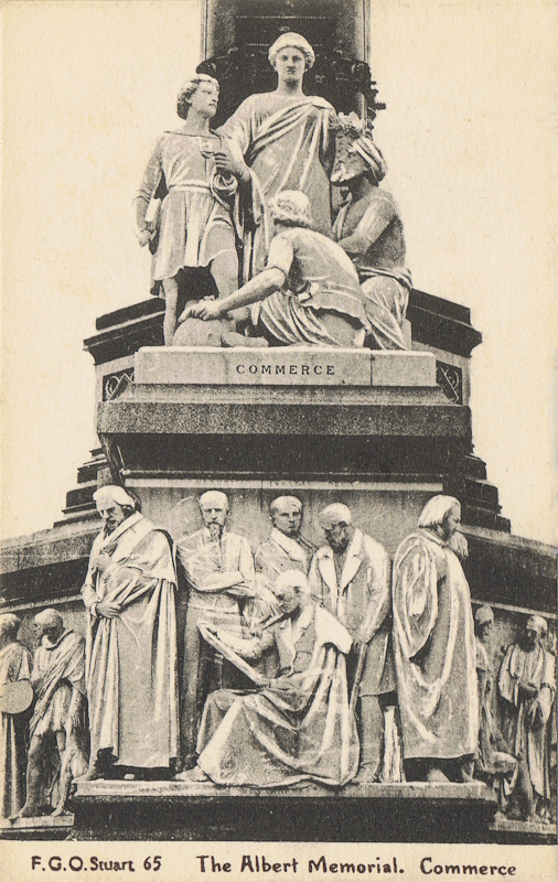 The Albert Memorial, Commerce