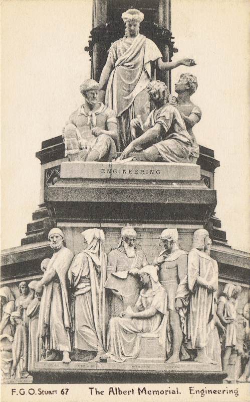The Albert Memorial, Engineering