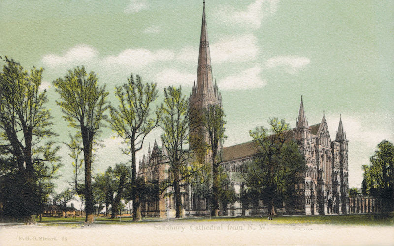 Salisbury Cathedral From S.W.