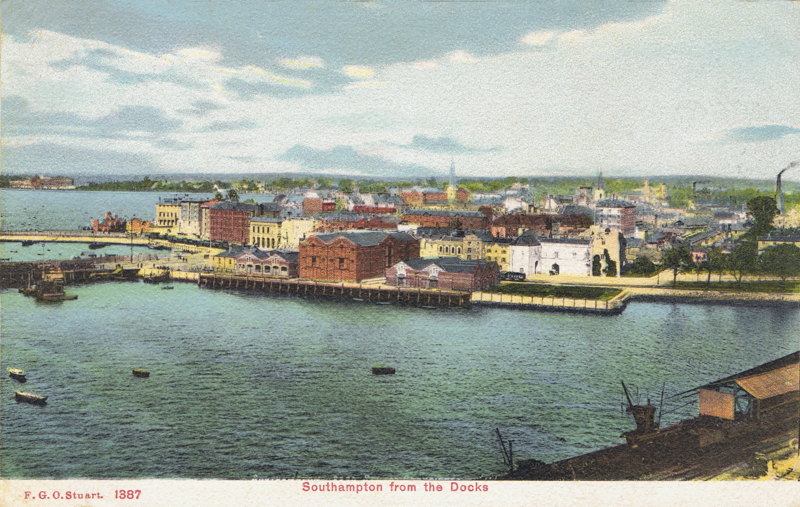Southampton from the Docks