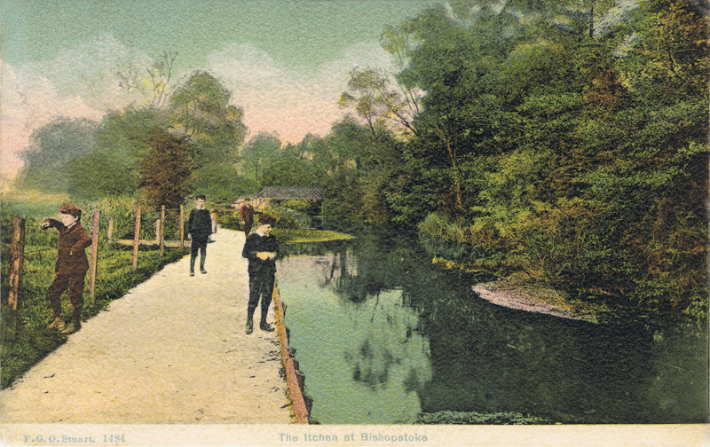 The Itchen At Bishopstoke