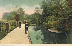 1484  -  The Itchen At Bishopstoke