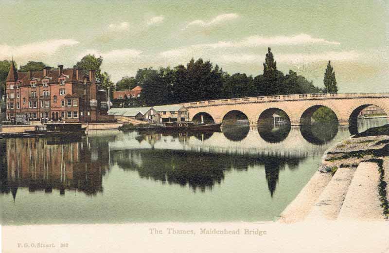 The Thames, Maidenhead Bridge