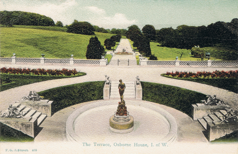 The Terrace, Osborne House, I. Of. W.