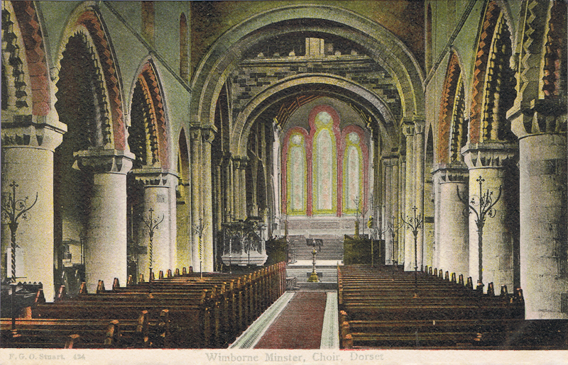 Wimbourne Minster, Choir, Dorset