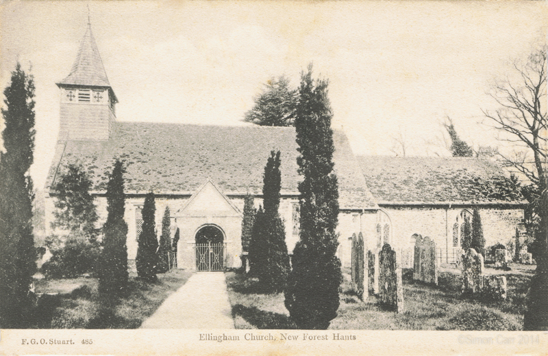 Ellingham Church, New Forest, Hants