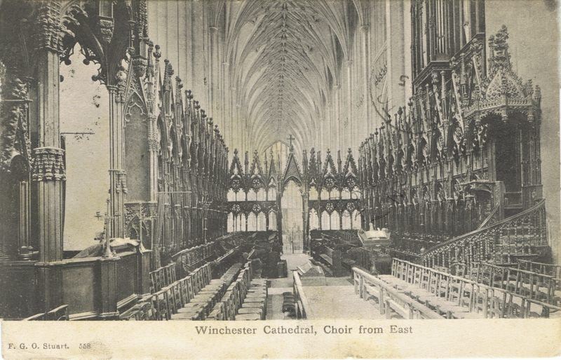 Winchester Cathedral, Choir From East