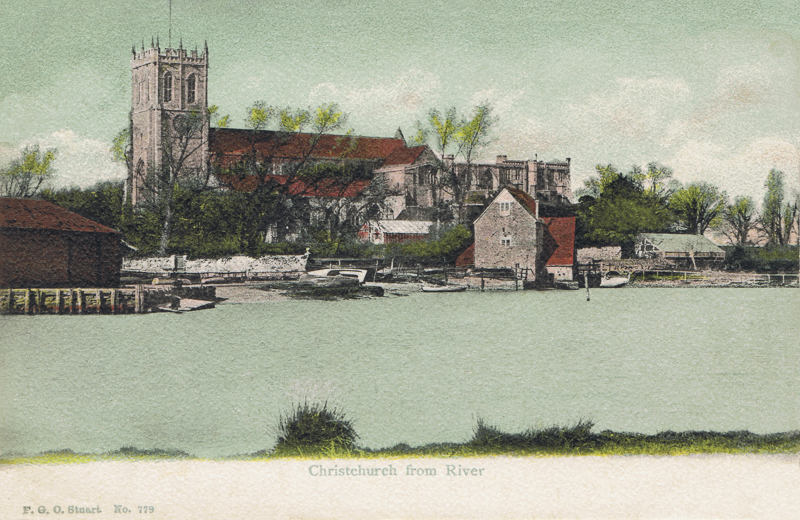 Christchurch From River