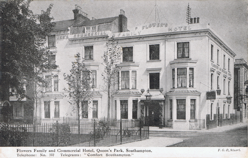 Flowers Family and Commercial Hotel, Queens Park, Southampton