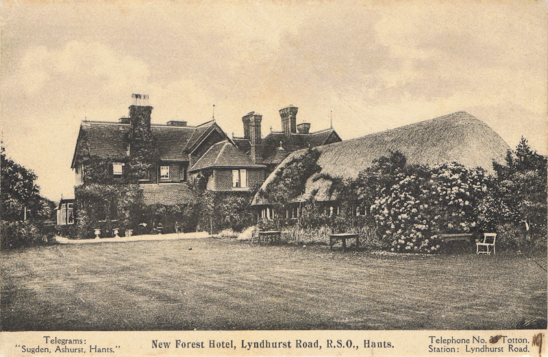 New Forest Hotel, Lyndhurst Road, R.S.O., Hants