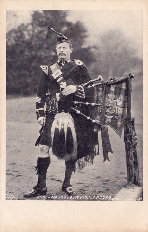 Pipe-Major, 93rd Highlanders