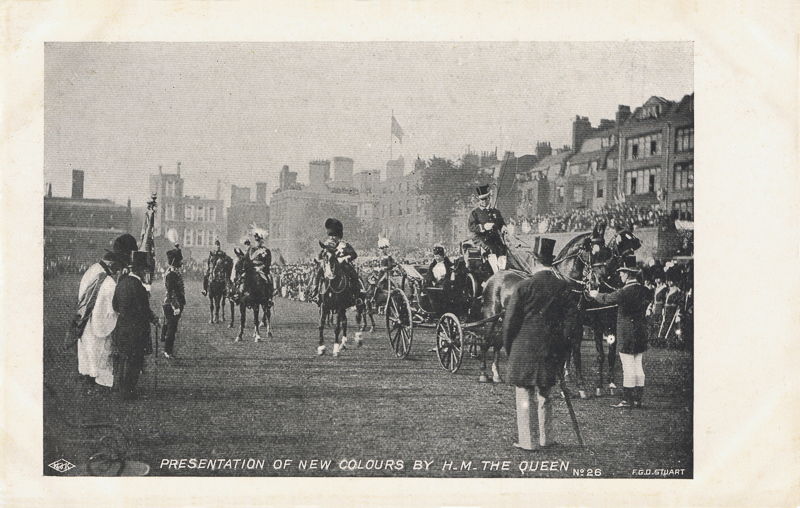 Presentation of New Colours by H.M. The Queen