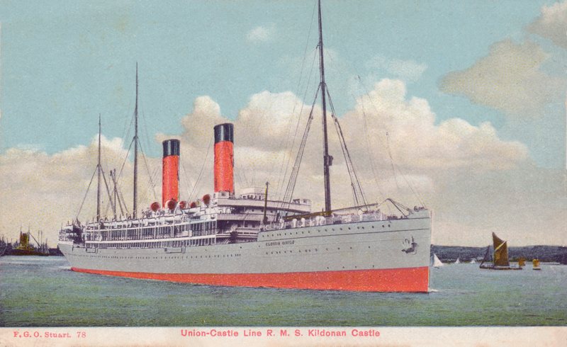 Union-Casle Line R.M.S Kildonan Castle