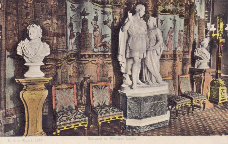 Statuary in Windsor Castle