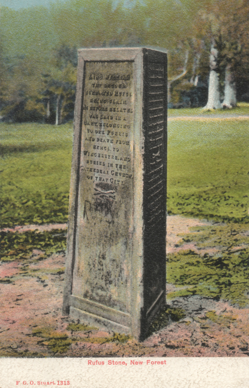 Rufus Stone, New Forest