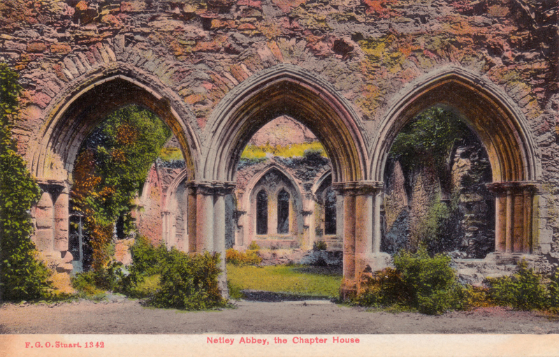 Netley Abbey, the Chapter House