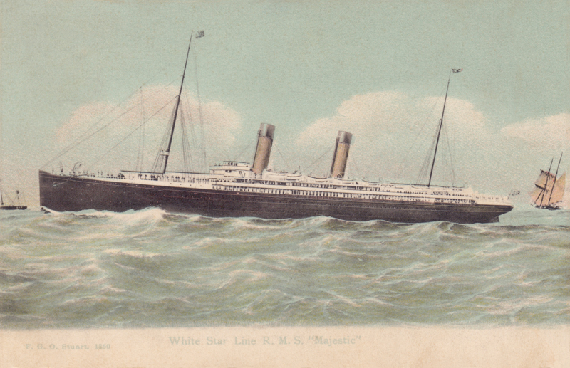 White Star Line R.M.S. "Majestic"