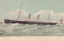 1350  -  White Star Line R.M.S. "Majestic"
