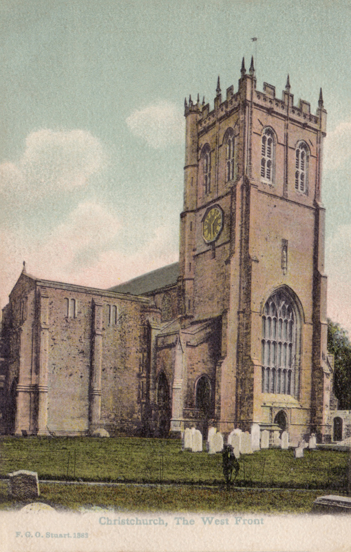 Christchurch,  The West Front