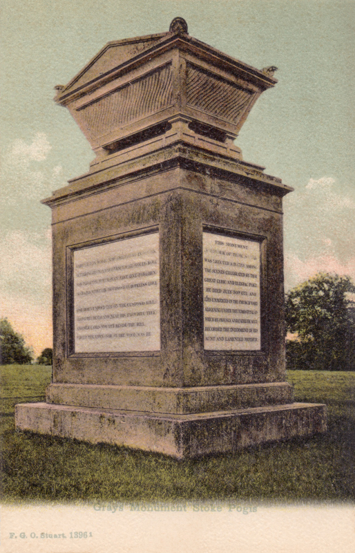 Gray's Monument Stoke Pogis
