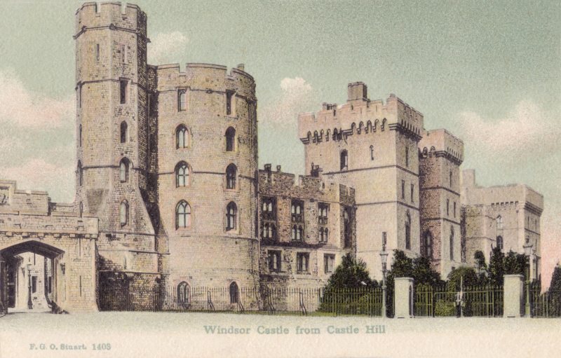Windsor Castle from Castle Hill