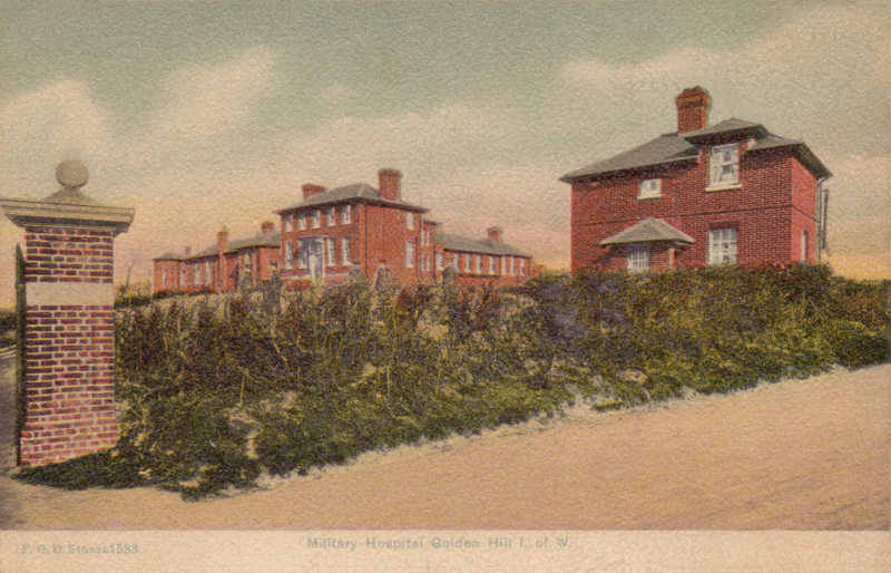 Military Hospital, Golden Hill, I. of W.