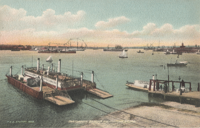 Portsmouth Harbour and Floating Bridge