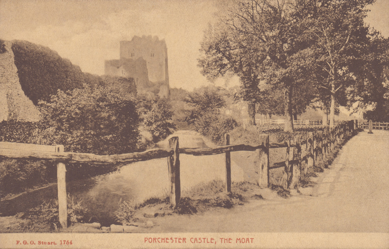 Portchester Castle, The Moat