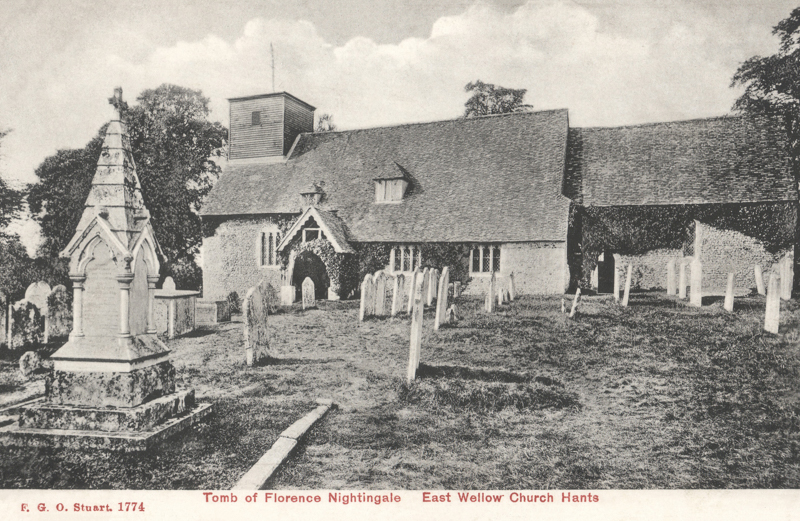 Tomb of Florence Nightingale East Wellow Church Hants