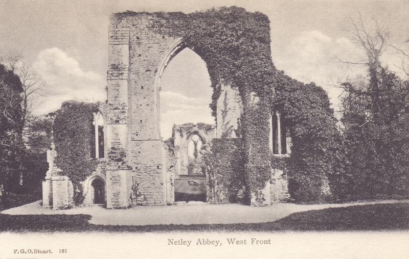 Netley Abbey, West Front