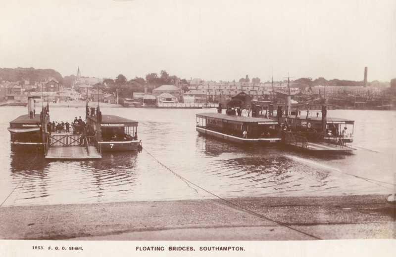 Floating Bridges. Southampton