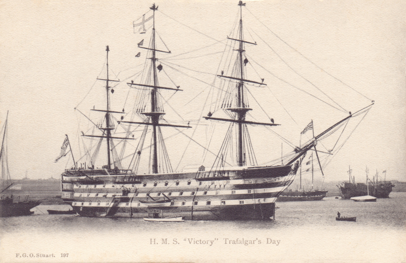 H.M.S. "Victory", Trafalgar's Day