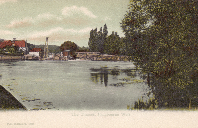The Thames, Pangbourne Weir