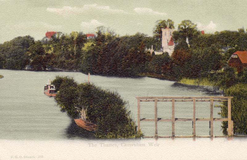 The Thames, Caversham Weir