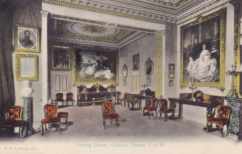 Dining Room, Osborne House, I. of W.