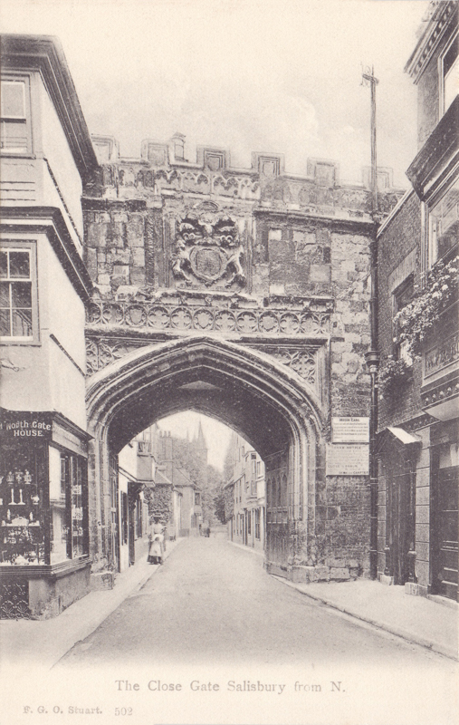 The Close Gate Salisbury from N