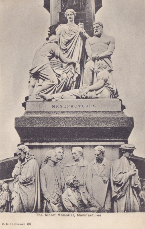 The Albert Memorial, Manufactures