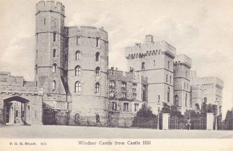 Windsor Castle From Castle Hill