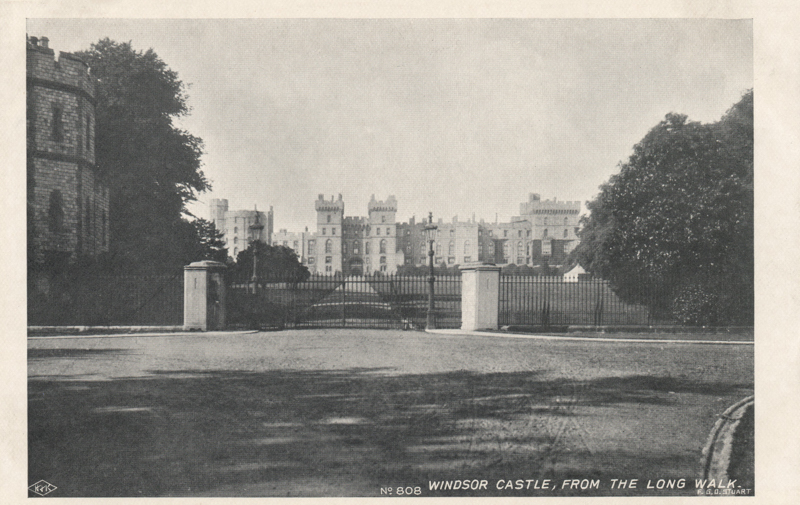 Windsor Castle from the Long Walk