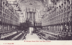 812  -  St George's Chapel Choir From East, Windsor